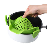 Kitchen Gadgets Silicone Pot Side Drain Stopper - Allstar Station