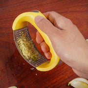 Stainless Steel Garlic Masher Garlic Press Household Manual Curve Fruit Vegetable Tools Kitchen Gadgets - Allstar Station