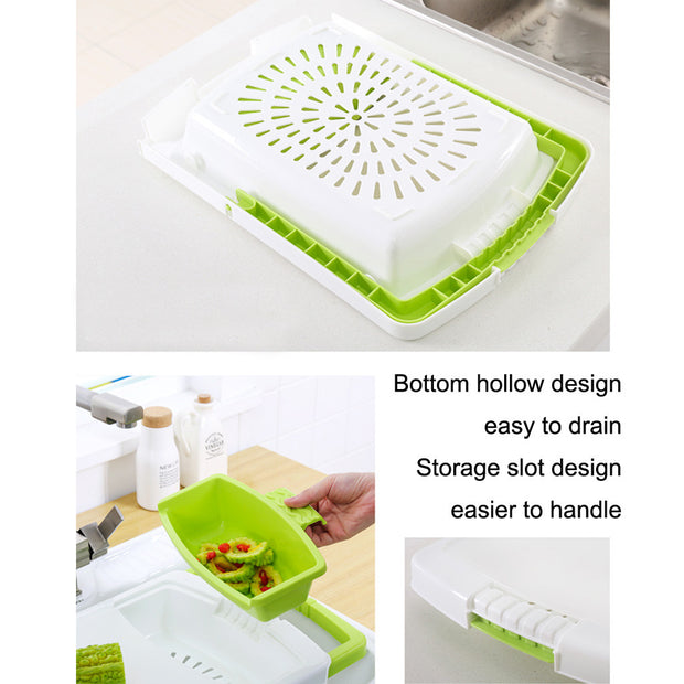 Kitchen drain cutting board - Allstar Station