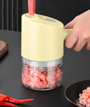 Chopper Kitchen Household Multi-functional Electric Vegetable Cutter Lazy Chopping Artifact Handheld Chopper Kitchen Gadgets - Allstar Station