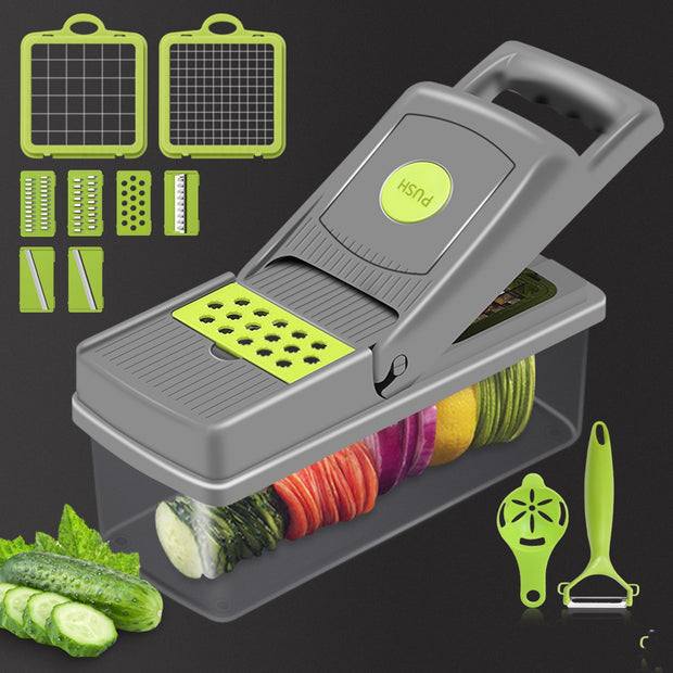 Household Kitchen Gadgets Vegetable Cutter Silk Cutter - Allstar Station