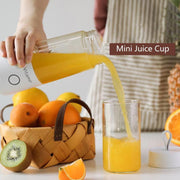 350ml Portable Blender Juicer Electric USB Rechargeable Mixer Smoothie Slushy Cup Fresh Juice Blender Bottle USB Charging Kitchen Gadgets - Allstar Station