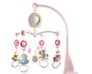 Baby Rattles Crib Mobiles Toy Holder Rotating Mobile Bed Bell Musical Box Projection Newborn Infant Baby Boy Toys - Allstar Station