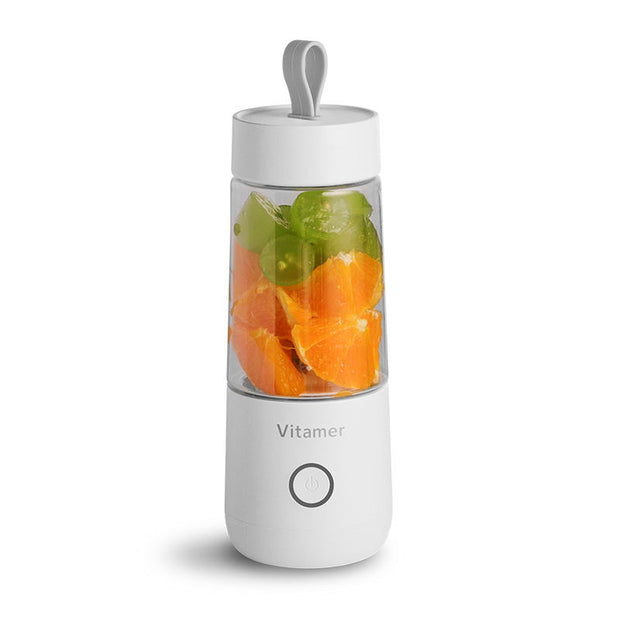 350ml Portable Blender Juicer Electric USB Rechargeable Mixer Smoothie Slushy Cup Fresh Juice Blender Bottle USB Charging Kitchen Gadgets - Allstar Station