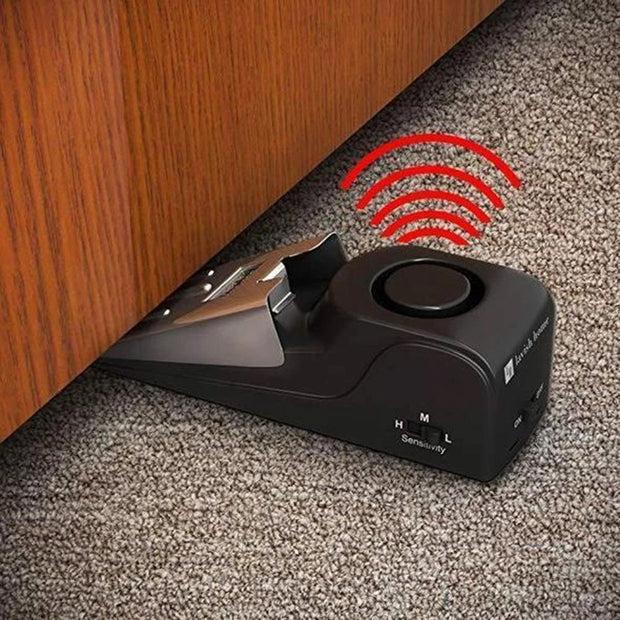 Door Stop Alarm Door Resistance Burglar Alarm Door Gap Alarm Door Stopper Alarm For Home Dormitory Safety - Allstar Station