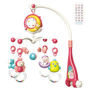 Baby Rattles Crib Mobiles Toy Holder Rotating Mobile Bed Bell Musical Box Projection Newborn Infant Baby Boy Toys - Allstar Station