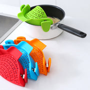 Kitchen Gadgets Silicone Pot Side Drain Stopper - Allstar Station